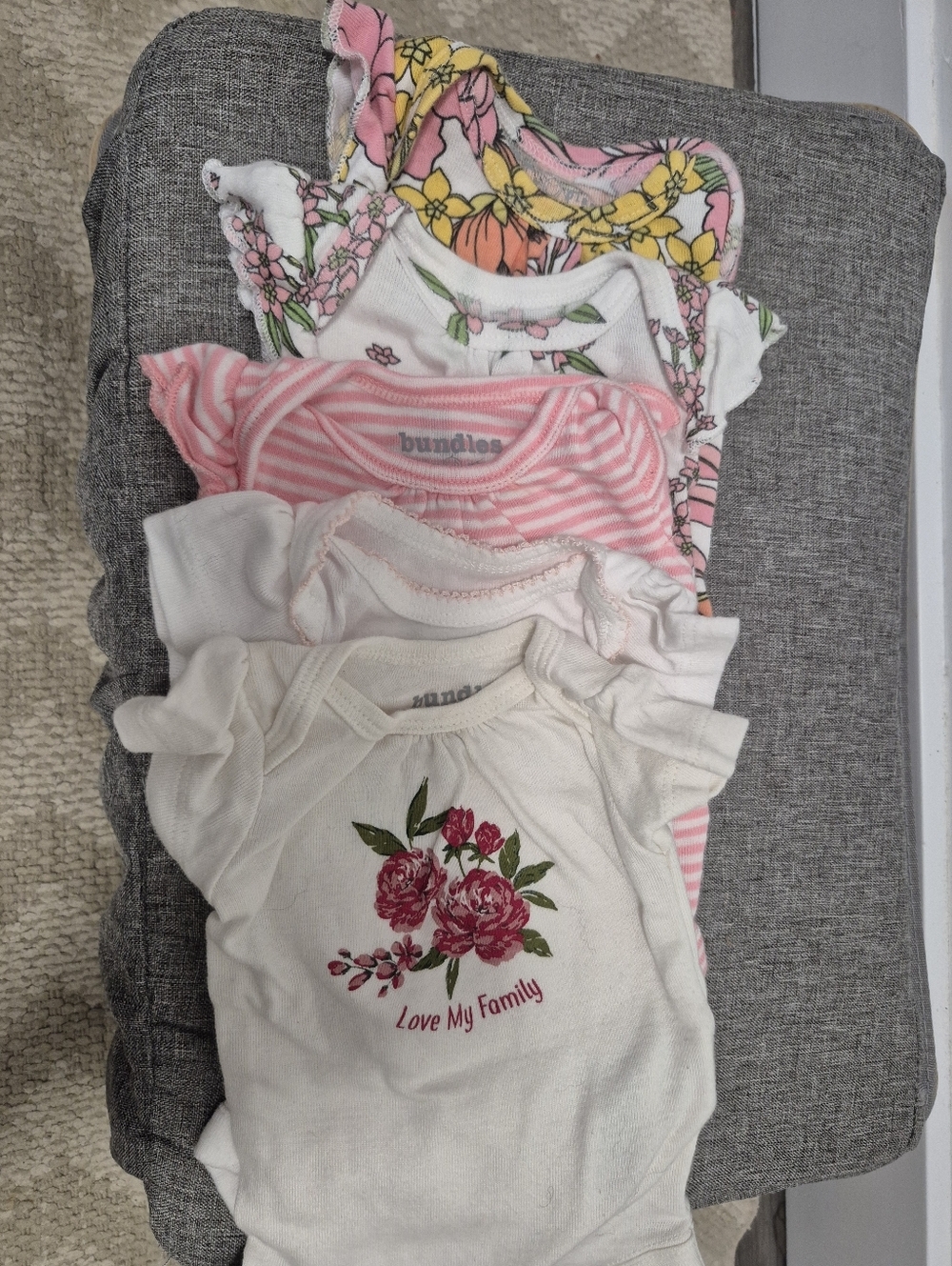 *5 Items for $25 Baby Items* 5 X Bundles Sleepers 0-3 - Picture 2 of 3